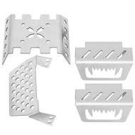 Metal Chassis Armor Axle Protector Plate For RC Car 1/8 1/10 YK4102 YK4103 YK4082 YiKong RC Crawler 
