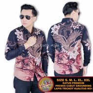 KEMKemeja Pria Dewasa Terbaru Baju Batik Laki2 Dewasa Terbaru 2022 Hem Batik Lengan Panjang Pria Mewah Batik Alisan Lengan Panjang Model Terbaru Baju Batik Laki Laki Dewasa Lengan Panjang