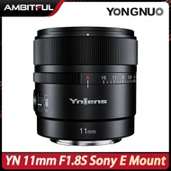 YONGNUO โฟกัสอัตโนมัติ YN11mm F1.8S DA DSM WL APS-C,เลนส์กล้องถ่ายรูปโฟกัสคงที่มุมกว้างเป็นพิเศษสำหร