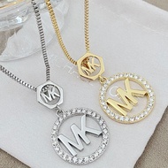 LC9G Fashion Design Classy Personality Exquisite Hollow English Letter Necklace