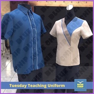 ☢ ✧ ◪ Original / Prescribed DepED Teacher's Uniform for WOMEN'S *by SET* (Men's Uniform - Different