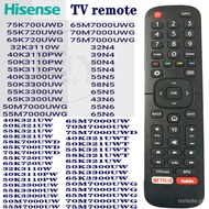 New universal Hisense remote control TV Compatible with 100% Hisense remote control