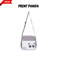 Omiland Tas Bayi Kecil Medium Besar Feather Sailor Alpaca Series Print Original