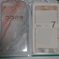 IPhone Case 7plus 大理石 雲石 膜貼連電話殼