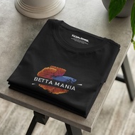 Betta Fish T-shirt "Betta Mania" - Betta Fish/ T-shirt Betta Fish/ T-shirt Betta Fish T-shirt Betta 