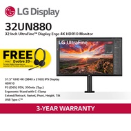 LG 32UN880-B UltaHD Monitor / 32 inch / 3840 x 2160 Resolution / AMD FreeSync / Dynamic Action Sync / Black Stabilizer