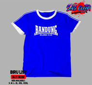 Kaos Tshirt Baju Fashion Pria Dewasa casual bandung belong to us persib 100% soft cotton combed / Ka