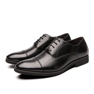 Hush Puppies leather shoes men big size 45 46 47 48