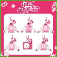 ST1 Girls Generation Acrylic Keychain 18th Anniversary Shirt Pendant Bags Accessories Stars Peripher