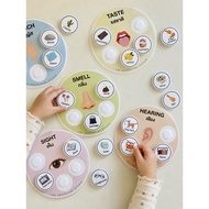 Five Senses Matching Board Set