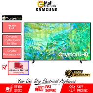 ( Courier Service )SAMSUNG 75'' 85" inch Crystal UHD 4K Smart LED TV UA75CU8000KXXM | UA85CU8000KXXM CU8000 | LED TV | Television