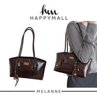 MELANNE Bag- PU Leather Shoulder Bag Tote Bag Beg Tangan Wanita PU Leather Office bag
