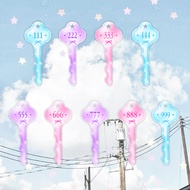 lucky angel number waterproof journal sticker