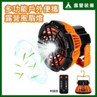Right - 【橙色】多功能戶外便攜露營風扇燈