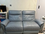 茲曼尼 - 大兩座真皮梳化