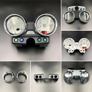 1 Set Chrome Motorcycle Speedometer Tach Gauge Cover Moto Speed Gauge Shell Case For Kawasaki Er5 Er