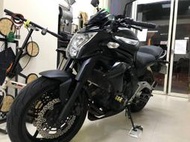 紅牌重機KAWASAKI ER650 ER650-E 2013紅牌車況好，低里程，低調黑色，好保養 Z1000可換