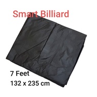 MURREY TABLE COVER 7 FT - PLASTIK PENUTUP MEJA 7 FEET POOL BILLIARD