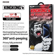 WEKOME WTP-093 360 Privacy Tempered Glass Screen Protector For iPhone Series King Kong