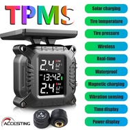 NEW Motorcycle TPMS Moto Tire Pressure Monitoring System TMPS Tyre Sensor for Motorbike Motor Bike S