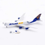 ของขวัญเครื่องบินสะสมโลหะผสม B632204C รุ่น HX 1:400 Atlas Air "30th" [เปิดประตู] เครื่องบินโมเดล Boe