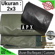 DISC PRICE - CV Jeep/Tentara fabric tarpaulin size 2x3