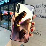NA-36 Godzilla vs Kong2 HD Softcase Glossy Glass for OPPO A31 A32 A53 A53S A33 Realme 7i C17