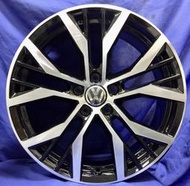 5孔112 19吋福斯VOLKSWAGEN GOLF原廠鋁圈【益和輪胎】