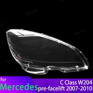 Head Light Cover For Mercedes-Benz C Class W204 C180 C200 C220 C250 C280 07-10 Housing Front Headlig