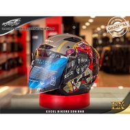 GRACSHAW HELMET GENNEX G535 DOUBLE VISOR HELMET TENGU (JAPAN SERIES)
