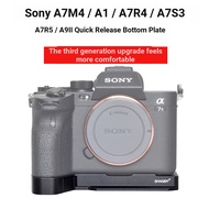 Mall Quality SONY SONY A7R5 A7M4 A7R4 A1 A9II L Type Quick Release Wrench Handle Base Camera Photogr