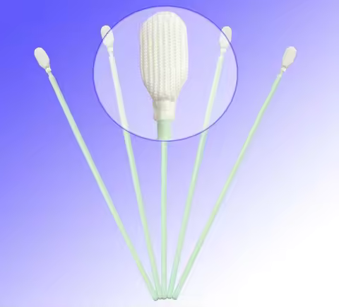 100Pcs/Bag Dust-free Anti-static Cleaning Q-tips Cleanroom Polyester Swabs For Fiber Laser Machine F