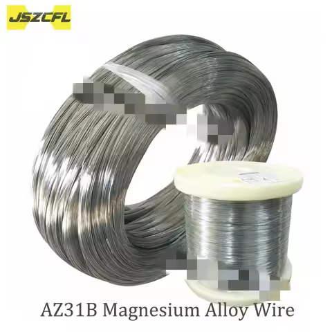 AZ31B Magnesium Alloy Wire 1.2mm 2mm 3mm Experiment Dedicated Zero-cut Customization Mg Wire Length 
