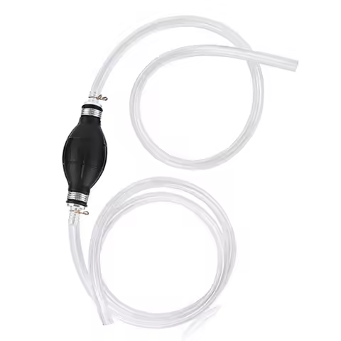 Stable-2 Set 8Mm Hand Pump,Fuel Liquid Transfer Pump Manual Hand Pump With 2M