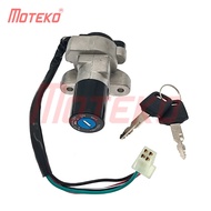 IGNITION KEY SWITCH IGNITION LOCK 4 FEMALE PLUG FOR SUZUKI EN125-HU AX4 GS125 M/N HJ125 YUMBO GTS125