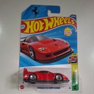 Hotwheels Ferrari F40 Competizione Red