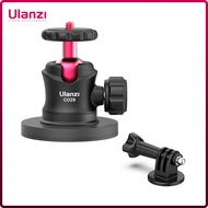 Ulanzi CO29 Magnetic Action Camera Mount with 360° ballhead Gopro Adapter 1/4'' Screw for Gopro Insta360 Smartphone Holder Vlog