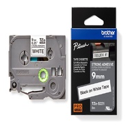เทปพิมพ์อักษร TZE-S221 9 มม. Brother TZ