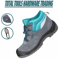 TOTAL Safety Boots with Steel Toe Cap & Steel Midsole (Men Shoe Size: UK 6 - 11 / EU 39 - 46) - TSP2