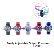 HPA Scuba M18*1.5 Air Tank Pressure Regulator Output 0 To 2500PSI Regulating