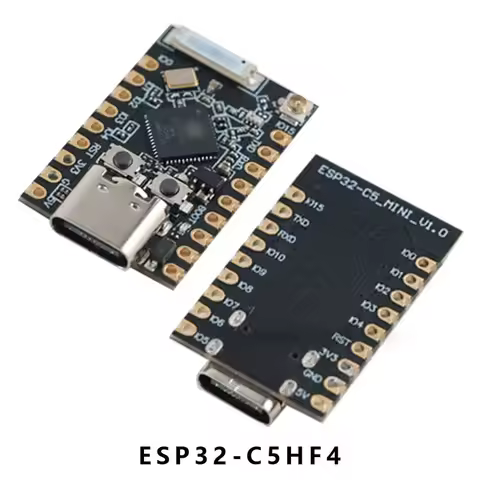 ESP32-C5 Development Board N4 – 2.4G/5G Dual‑Band Wi‑Fi 6, BT 5.0, Zigbee, Thread, Low‑Power IoT Mod