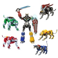 VOLTRONGenuine Voltron Beast Black Lion Red Lion Yellow Lion Green Lion Blue Lion Movable Model Boy Toy