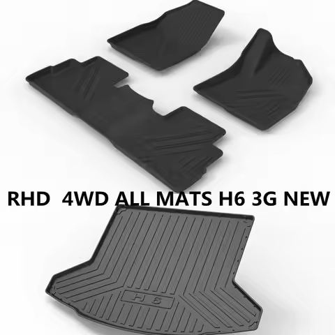 Use for HAVAL H6 GT floor mat HAVAL H6 HEV car floor mat H6 trunk mat Full Set Trim to Fit For HAVAL