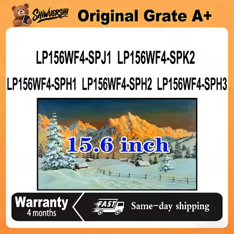 Original New A+ 15.6 inch Slim Laptop Lcd Screen Panel LP156WF4 SPH1 LP156WF4 SPH2 LP156WF4 SPH3 LP1