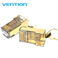 Vention Cat8 Connector RJ45 8P8C FTP Network Plug Ethernet Cable RJ45 Crimp Connectors