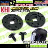 KHI Helmet Side Cover Screw & Washer XDOT G518 LASER Ranger MVSTAR MV Sport LTD Advent KHI SGV CRUIS