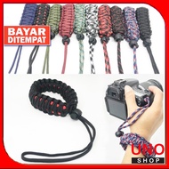 Paracord Camera Hand Strap Hand Wrist Strap Outdoor DSLR Mirrorless Camera Strap