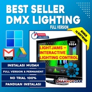 License Lightjams 2024 Full Software Lighting Control LED MIDI, OSC, DMX Plugin VST Ableton