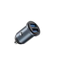 WIWU USB Car Charger 30W 2-Port Type-C Car Adapter iPhone Car Charger with Power IQ 3.0 for iPhone S