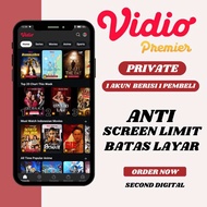 VIDIO PREMIER PLATINUM 1 BULAN ANTI SCREEN LIMIT NON EFL (LIGA INGGRIS)